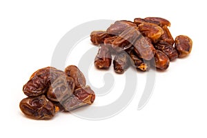 Sweet Halawi dates from Iraq, isolated