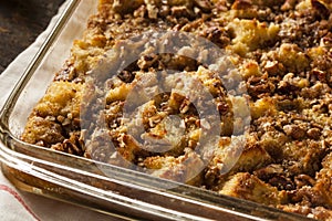 Sweet Homemade Bread Pudding