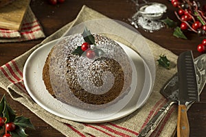 Sweet Homemade Christmas Figgy Pudding