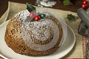 Sweet Homemade Christmas Figgy Pudding
