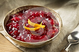 Sweet Homemade Cranberry Sauce