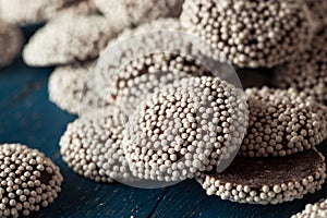 Sweet Homemade Dark Chocolate Nonpareils