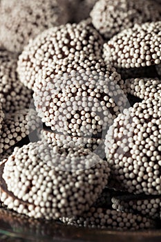 Sweet Homemade Dark Chocolate Nonpareils