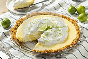 Sweet Homemade Key Lime Pie