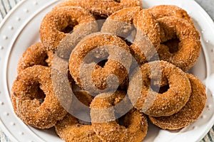 Sweet Homemade Mini Apple Cider Donuts