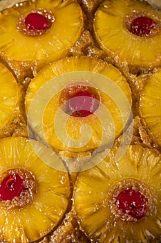 Sweet Homemade Pineapple Upside Down Cake