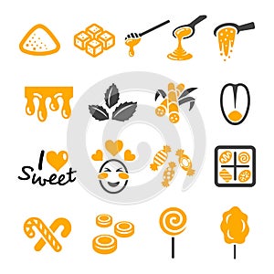 Sweet icon set