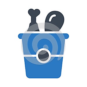 Sweet vector glyph color  icon