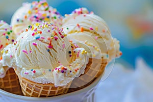 Sweet Indulgence Ice Cream Delight