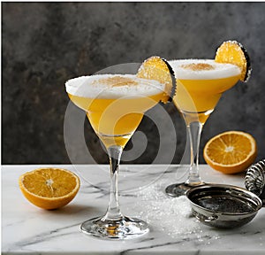 Sweet Indulgence: Sidecar Duets with Sugar-Kissed Rims