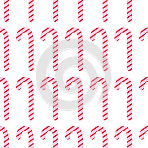 Sweet isolated on white background. Christmas lollipop. Vector illustration. Seemless lollipop pattern. eps10