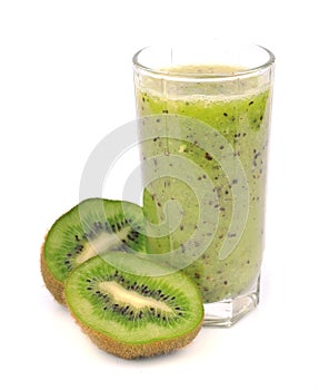 Sweet kiwi fruit and smoothie