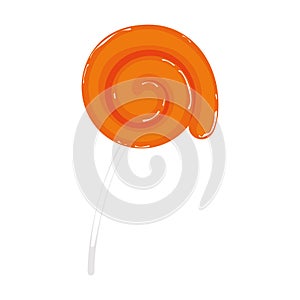 Sweet lollipop Candy icon Vector