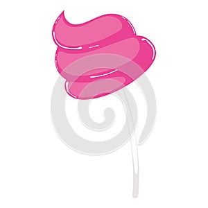 Sweet lollipop Candy icon Vector