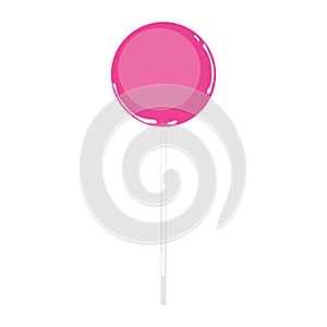 Sweet lollipop Candy icon Vector