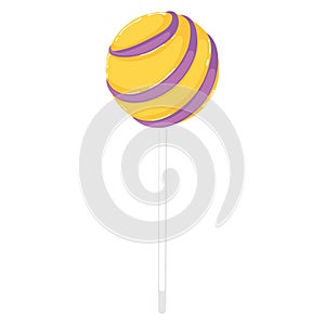 Sweet lollipop Candy icon Vector