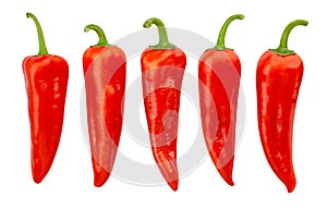 Sweet long florina pepper