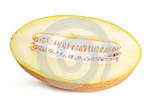 Sweet melon isolated on white background