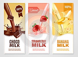 Sweet Milk Banners Set