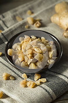 Sweet Organic Crystallized Ginger Candy