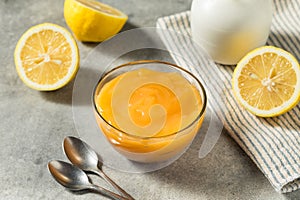 Sweet Organic Lemon Curd Spread