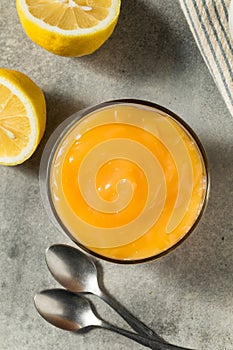 Sweet Organic Lemon Curd Spread