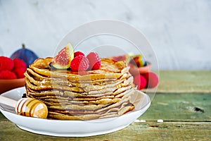 Sweet pancake tower