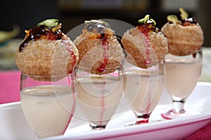 Sweet Pani Puri or Sweet Golgappas