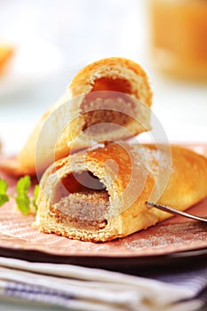 Sweet pastry rolls