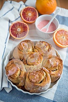 Sweet pastry rolls