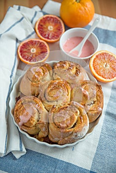 Sweet pastry rolls