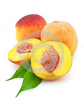 Sweet peaches photo