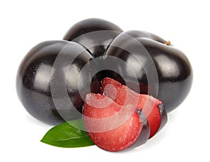 Sweet plums fruit