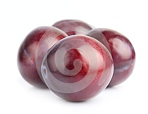 Sweet plums fruit