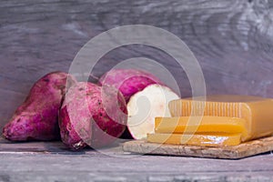 sweet potato or boniato traditional Argentine gastronomy photo