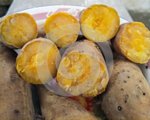 Sweet potato is an excellent rice substitute for rice