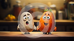 Sweet Potato Friends: A Cinematic Kitchen Encounter