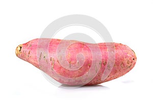 Sweet Potato isolated on white background.