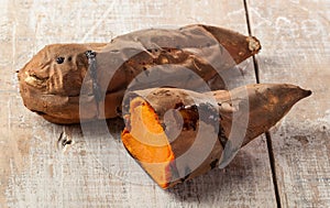 Sweet potatoes photo