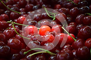 Sweet red cherry