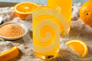 Sweet Refreshing Powdered Orange Drink