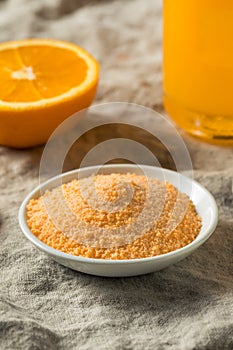 Sweet Refreshing Powdered Orange Drink