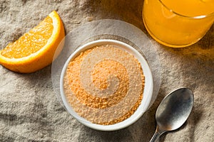 Sweet Refreshing Powdered Orange Drink