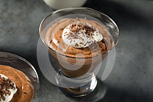 Sweet Rich Chocolate Mousse Dessert