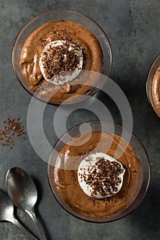 Sweet Rich Chocolate Mousse Dessert