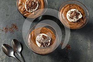 Sweet Rich Chocolate Mousse Dessert