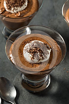 Sweet Rich Chocolate Mousse Dessert