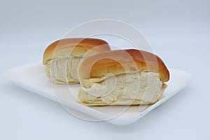 Sweet and salty bread from Brazil named `PÃÂ£o de carÃÂ¡` in portuguese. photo