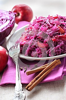 Sweet-and-sour cabbage