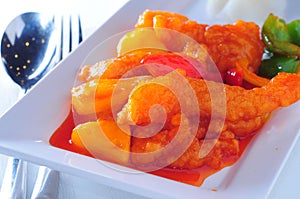 Sweet sour fish